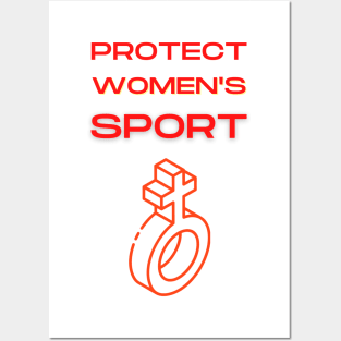 protect women's sport Posters and Art